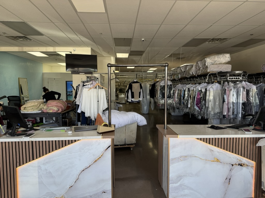 ClosetMonkey Cleaners counter